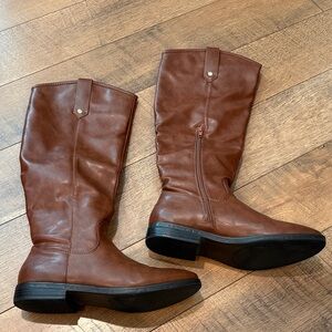 Rampage Tan Heeled Boots